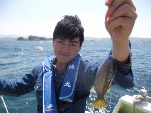 家族で魚釣り&料理体験３